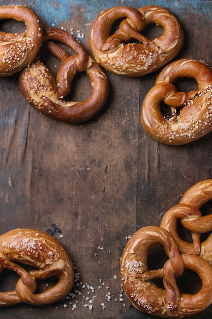 Pretzels merienda cerveza