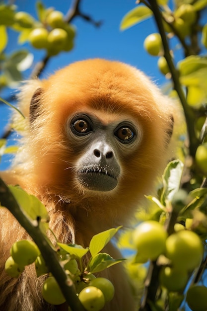 Foto primate inteligente papel de pared hd 8k imagen fotográfica de stock