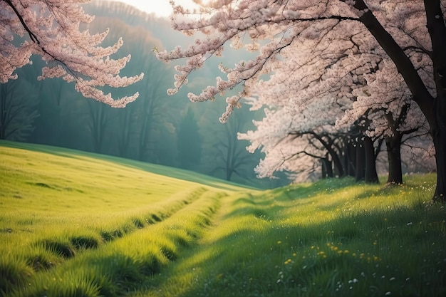 Foto la primavera en el bosque