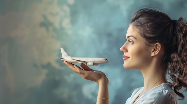 primavera conceito de viagem de avião óculos de sol elegantes pessoas compram caso passaporte praia de verão
