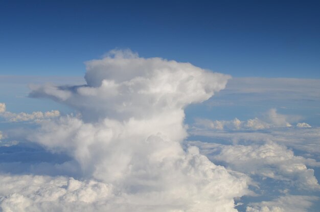 La primavera en la costa este - volando alto entre las nubes