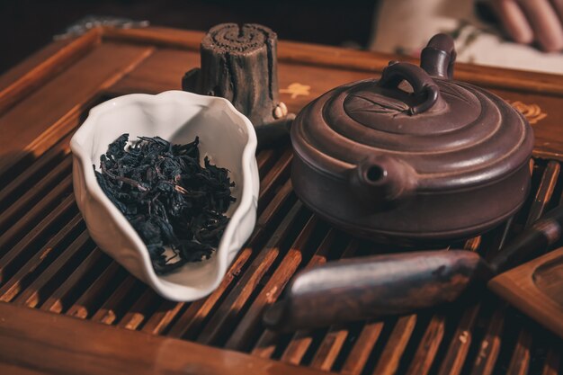 Primer conjunto de té de china