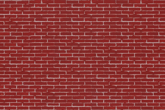 Foto primer extremo de la textura del fondo de la pared de ladrillo rojo.