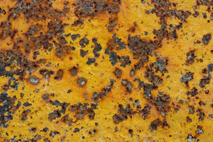 Foto primer plano de una abeja en una hoja amarilla