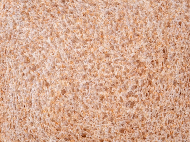 Primer plano abstracto de un trozo de pan textura de fondo
