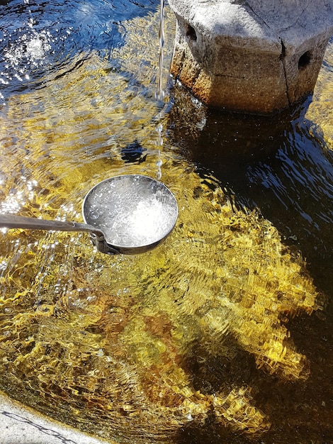 Foto primer plano del agua