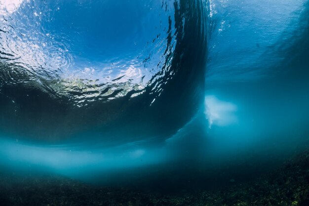 Primer plano del agua