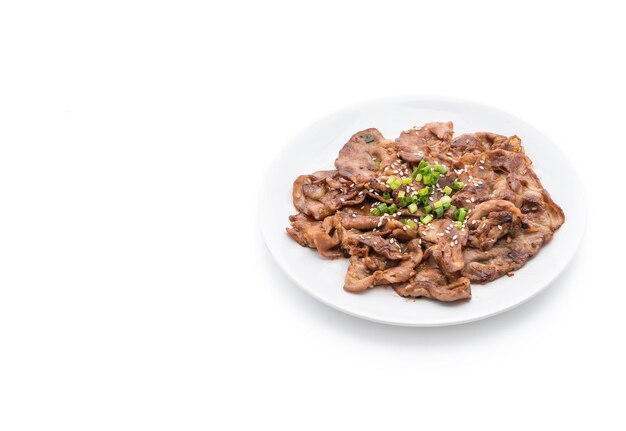 Primer plano de los alimentos en el plato
