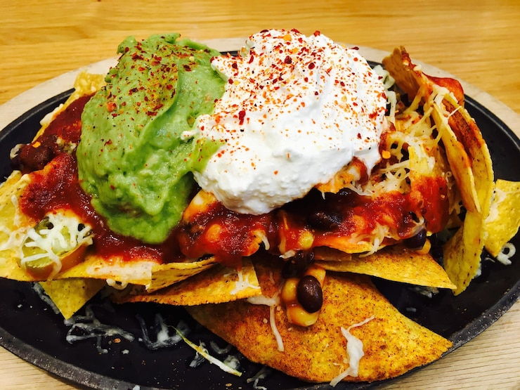Foto primer plano de los alimentos en el plato