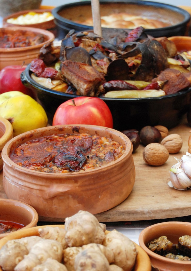 Foto primer plano de los alimentos