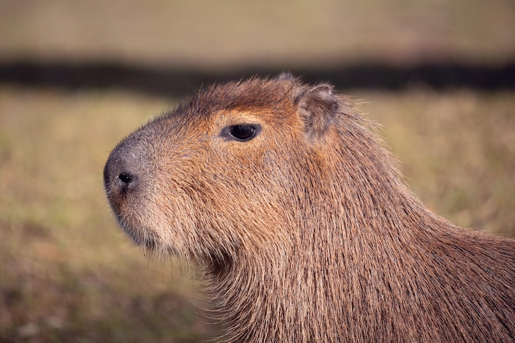 Foto primer plano de un animal en el campo