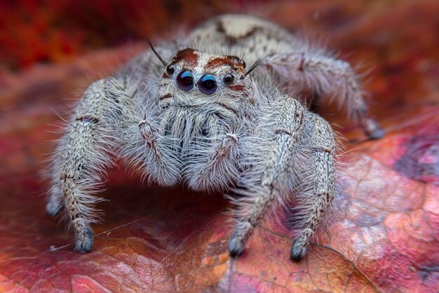 Foto primer plano de una araña