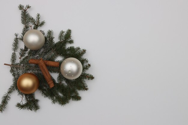 Primer plano del árbol de Navidad