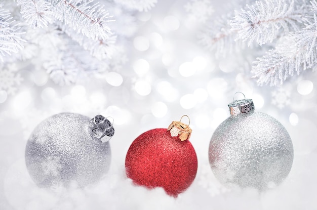 Primer plano del árbol de Navidad