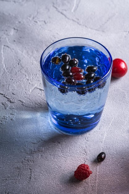 Foto primer plano de una bebida en un vaso