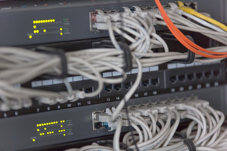 Foto primer plano de una cabina telefónica