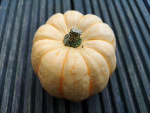 Foto primer plano de una calabaza