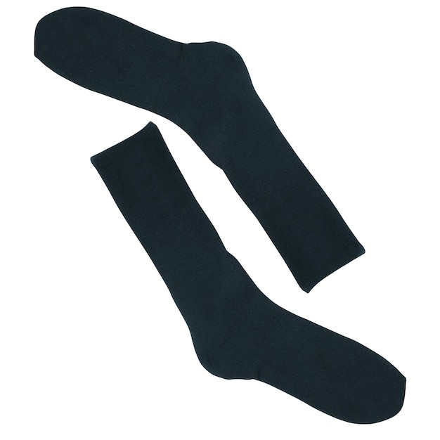 Primer plano de calcetines negros