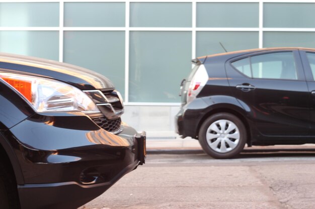 Primer plano del coche