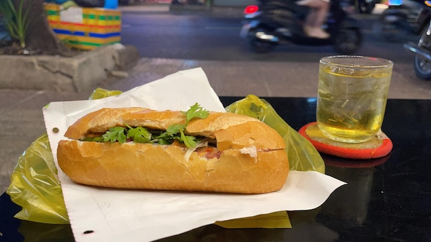 Foto primer plano de la comida en la mesa