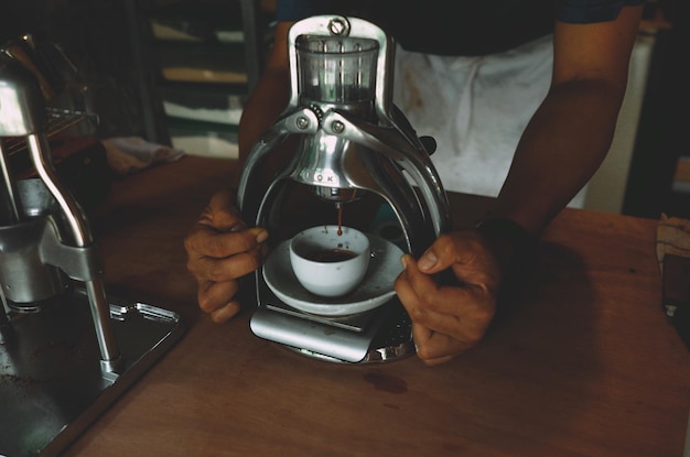 Foto primer plano de la comida en la mesa