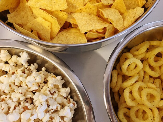 Foto primer plano de la comida en el tazón