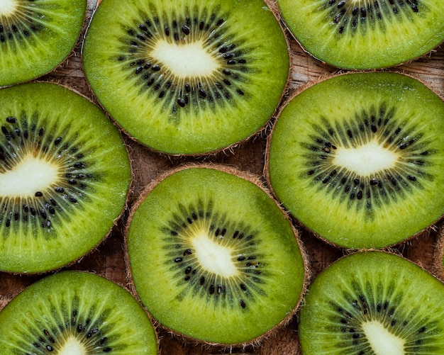 Foto primer plano de la composición de la textura de la comida deliciosa