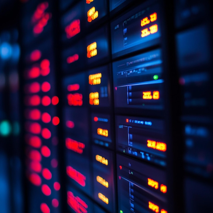 Foto un primer plano de una consola iam que muestra alertas de intentos de acceso no autorizado