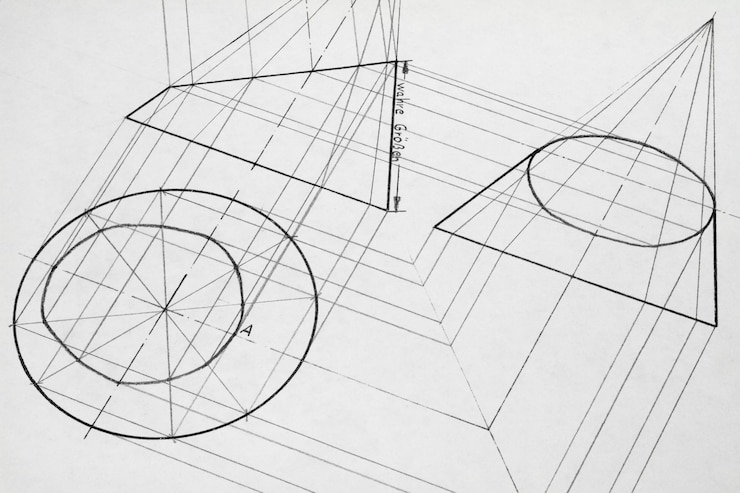 Foto primer plano del dibujo en papel blanco