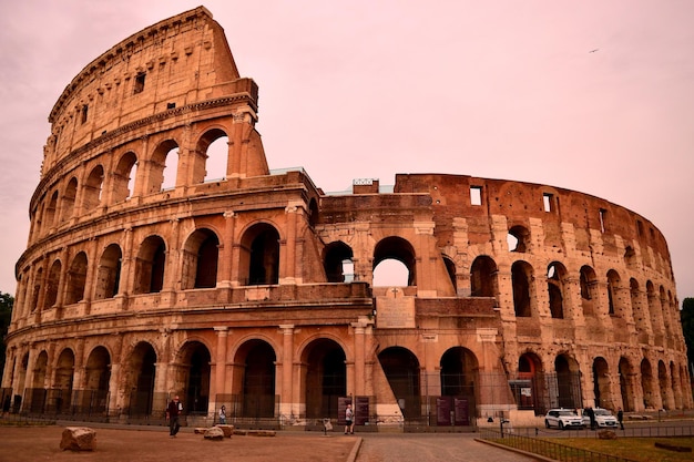 Foto primer plano de la estatua de neptuno fuente de trevi roma italia