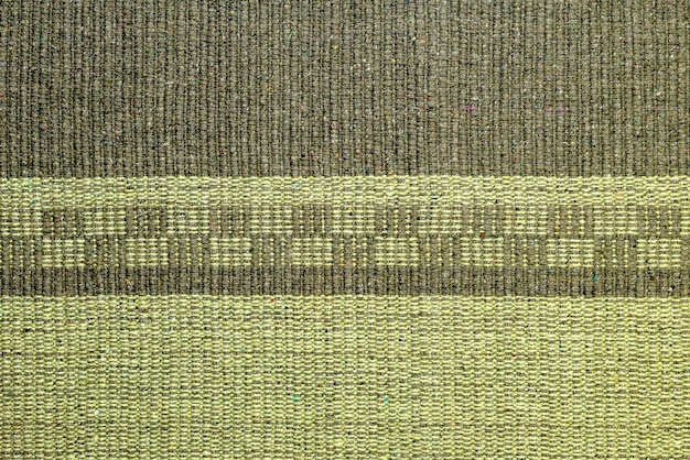 Primer plano de estera tejida de textura