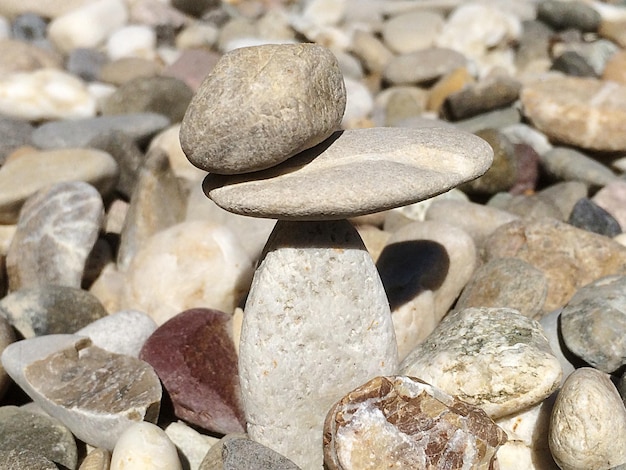 Foto un primer plano extremo de las piedras