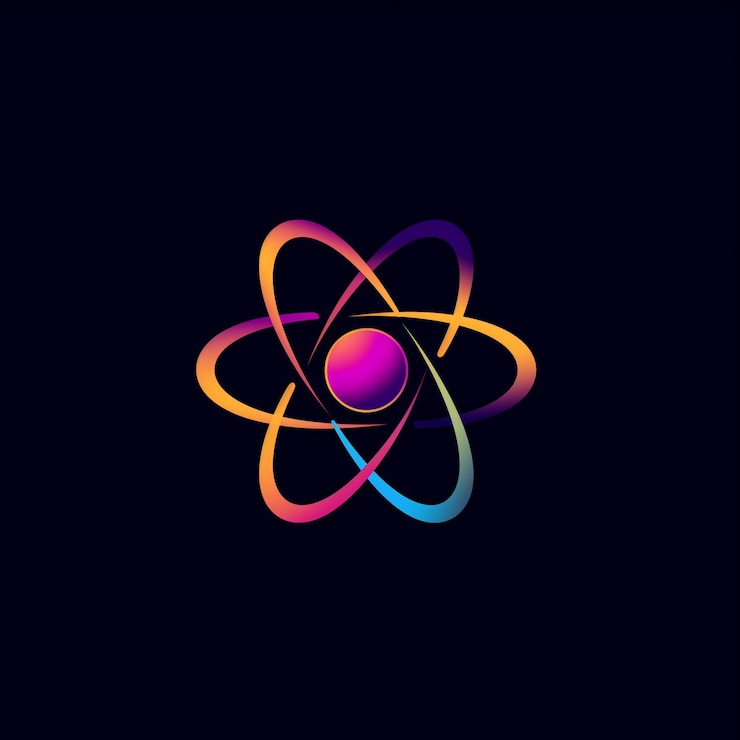 Foto un primer plano de una flor colorida sobre un fondo negro ai generativo