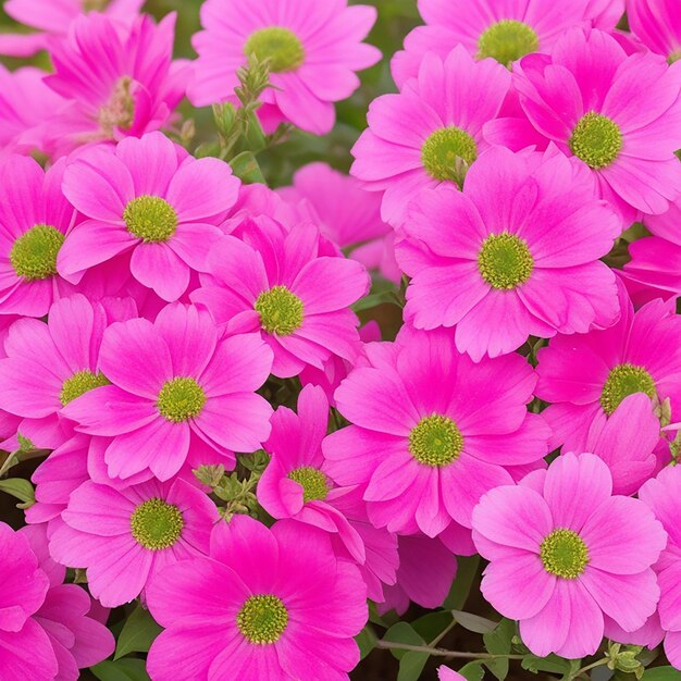 Foto un primer plano de las flores azules