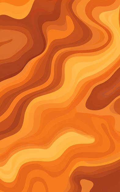 Un primer plano de un fondo abstracto muy colorido con líneas onduladas ai generativo