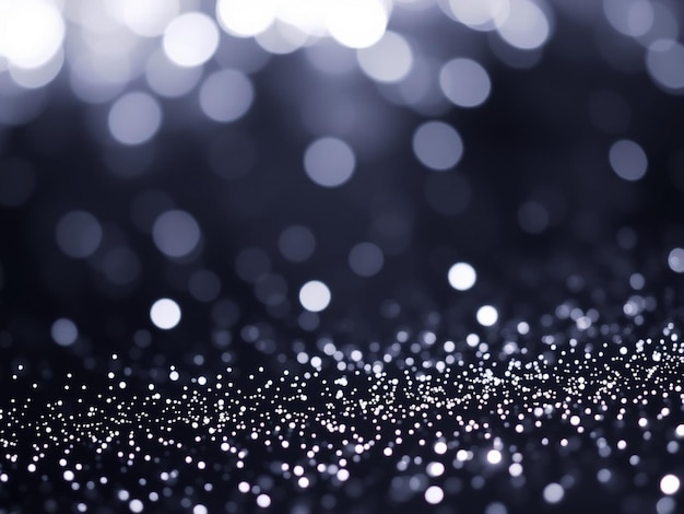 un primer plano de un fondo azul con puntos brillantes