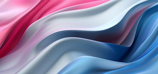 Un primer plano de un fondo colorido con un diseño ondulado generativo ai