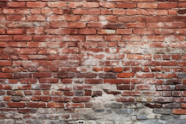 Primer plano de un fondo de pared de piedra roja