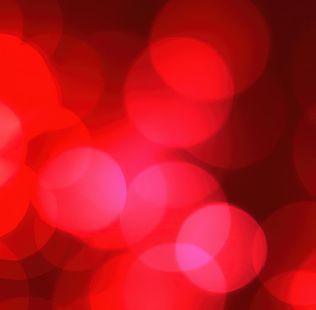 Foto primer plano de fondo rojo bokeh creado con tecnología generativa ai