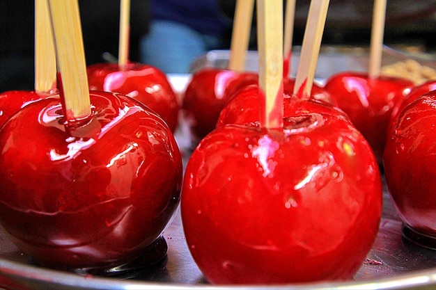 Primer plano de las fresas