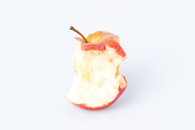 Foto primer plano de la fruta contra un fondo blanco
