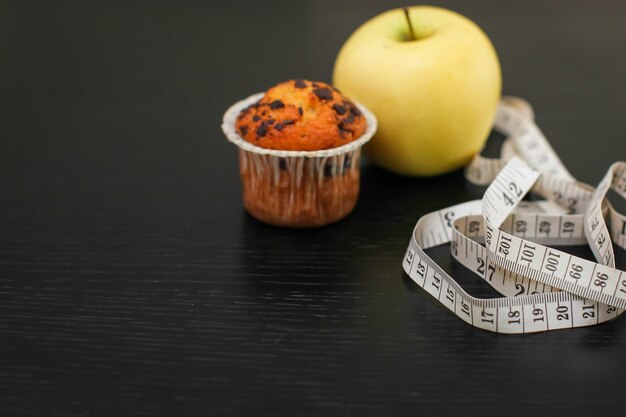 Foto primer plano de las frutas en la mesa