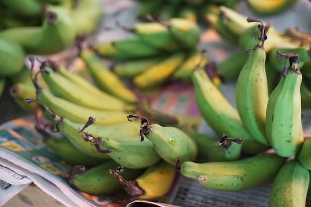 Foto primer plano de las frutas para la venta