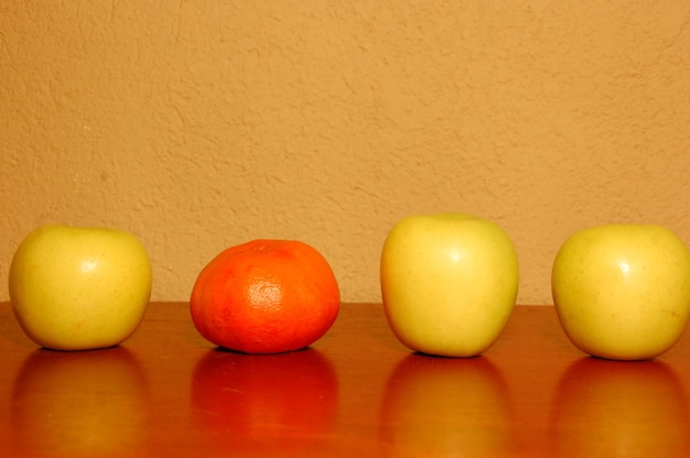 Foto primer plano de las frutas