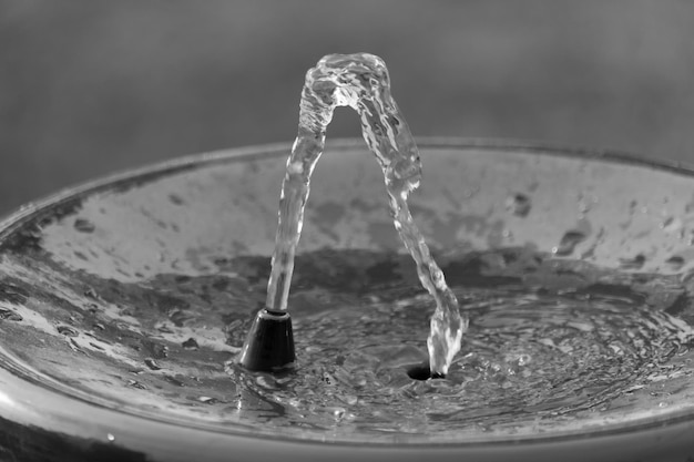 Foto primer plano de la fuente