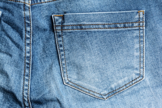 Primer plano de jeans