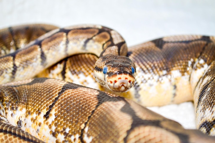 Foto primer plano de un lagarto