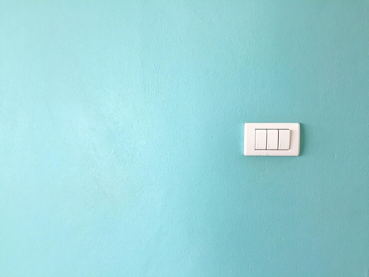 Foto primer plano de la lámpara en la pared