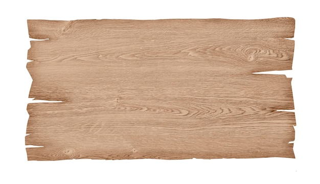 primer plano de un letrero de madera vacío