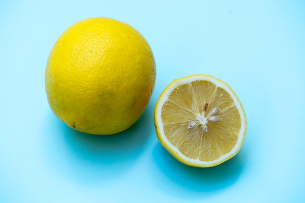 Primer plano de limón fresco